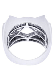 White Gold Mens Diamond Ring| 1.44 Carats| 14.01 Grams