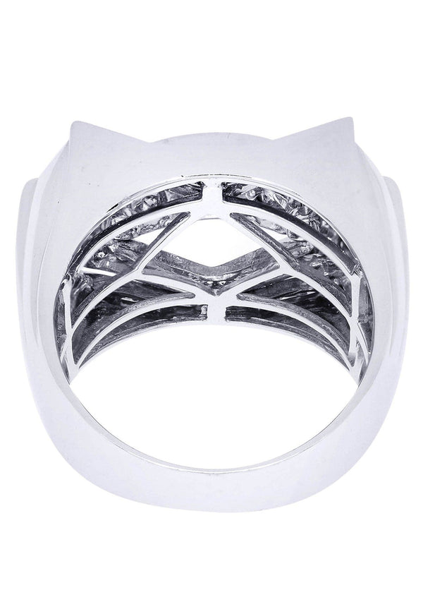 White Gold Mens Diamond Ring| 1.44 Carats| 14.01 Grams