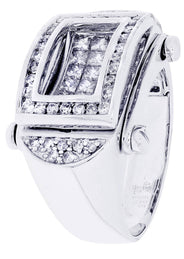 White Gold Mens Diamond Ring| 0.54 Carats| 14.84 Grams