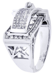 White Gold Mens Diamond Ring| 1.03 Carats| 9.72 Grams