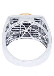 White Gold Mens Diamond Ring| 2.02 Carats| 11.8 Grams