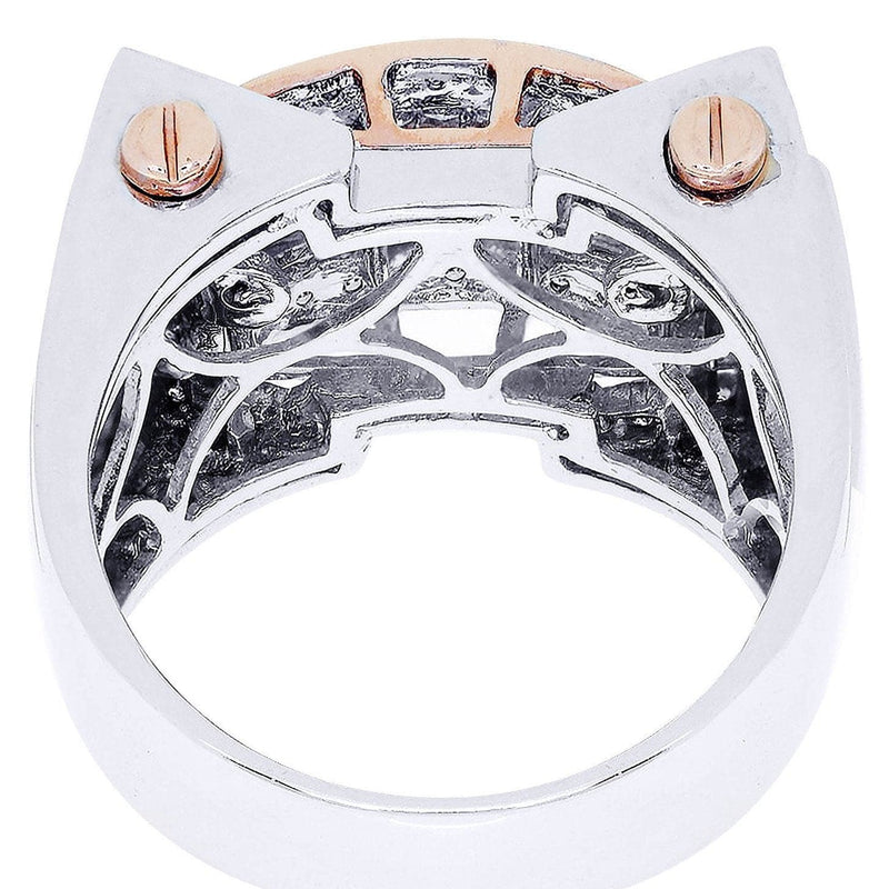 White Gold Mens Diamond Ring| 1.25 Carats| 13.76 Grams