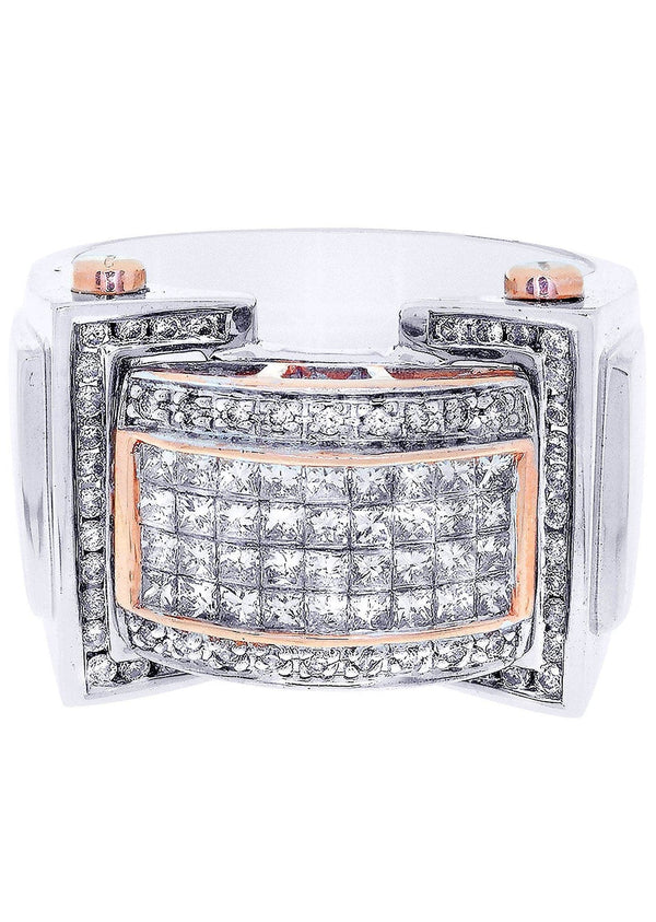 White Gold Mens Diamond Ring| 1.25 Carats| 13.76 Grams