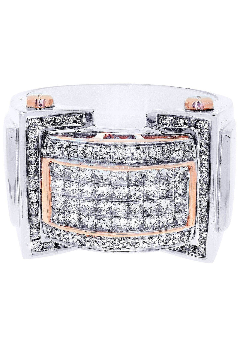 White Gold Mens Diamond Ring| 1.25 Carats| 13.76 Grams