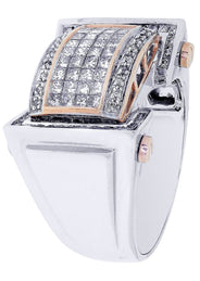 White Gold Mens Diamond Ring| 1.25 Carats| 13.76 Grams