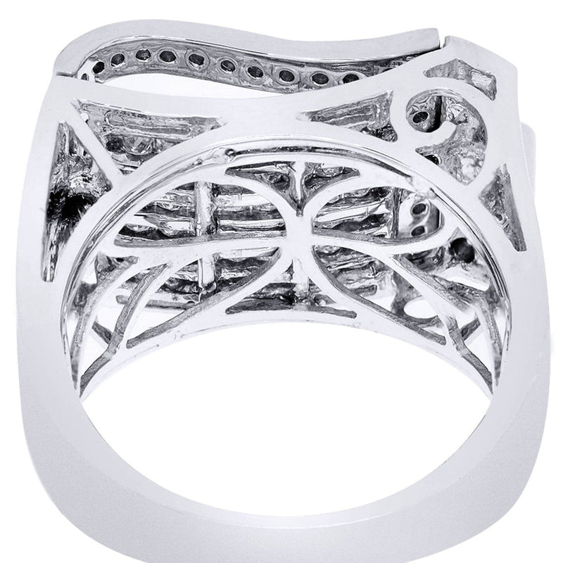White Gold Mens Diamond Ring| 1.32 Carats| 14.04 Grams