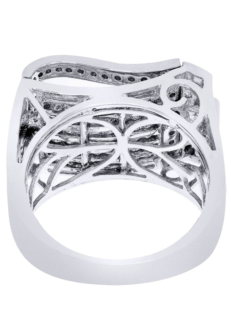 White Gold Mens Diamond Ring| 1.32 Carats| 14.04 Grams