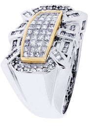 White Gold Mens Diamond Ring| 1.25 Carats| 13.86 Grams