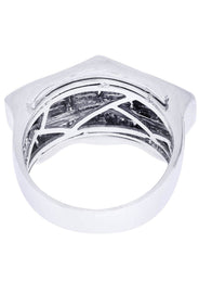White Gold Mens Diamond Ring| 1.22 Carats| 11.96 Grams