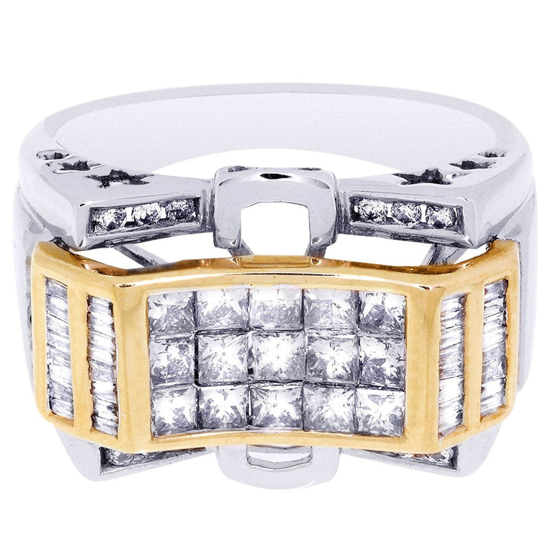 White Gold Mens Diamond Ring| 0.35 Carats| 10.29 Grams