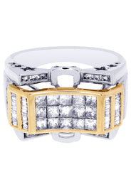 White Gold Mens Diamond Ring| 0.35 Carats| 10.29 Grams