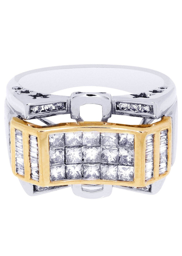 White Gold Mens Diamond Ring| 0.35 Carats| 10.29 Grams
