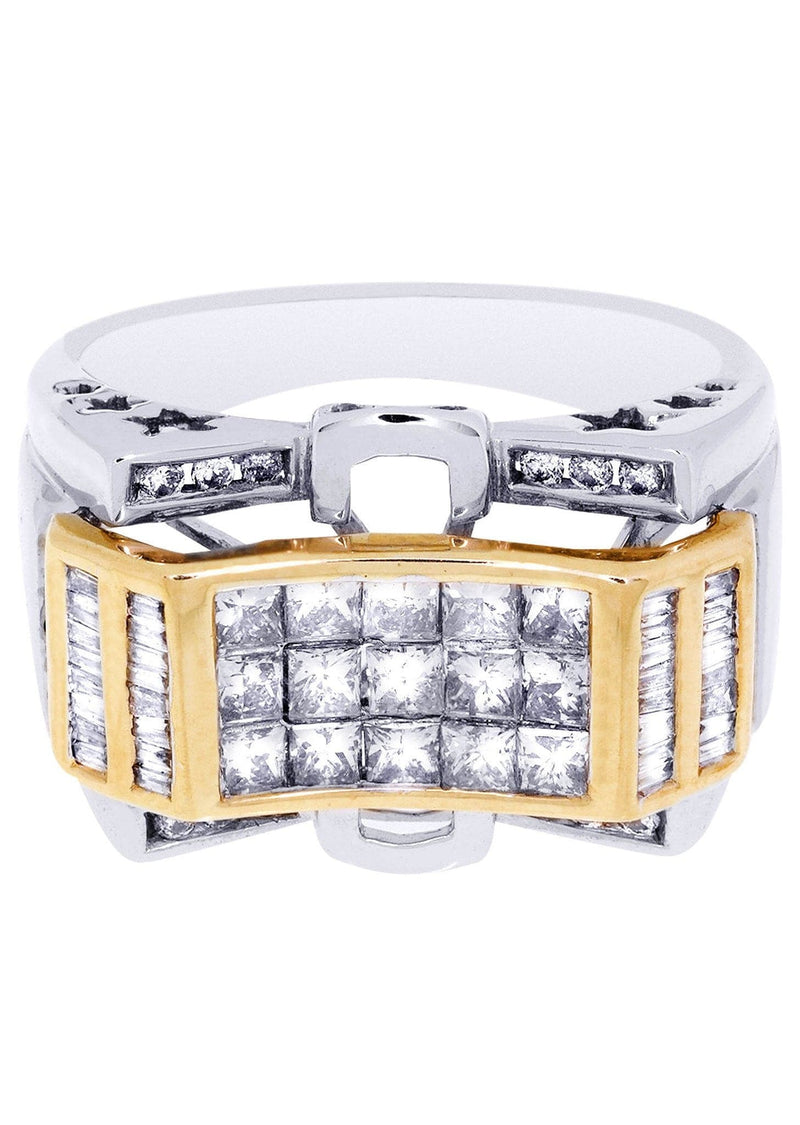 White Gold Mens Diamond Ring| 0.35 Carats| 10.29 Grams