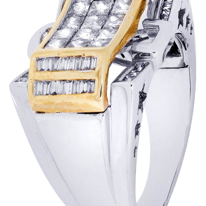 White Gold Mens Diamond Ring| 0.35 Carats| 10.29 Grams