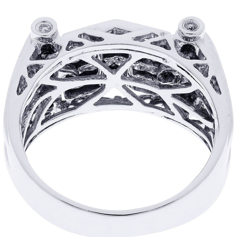 White Gold Mens Diamond Ring| 1.29 Carats| 9.52 Grams