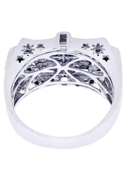 White Gold Mens Diamond Ring| 1.49 Carats| 10.81 Grams