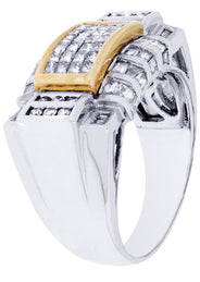 White Gold Mens Diamond Ring| 1.42 Carats| 13.16 Grams