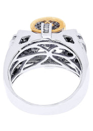 White Gold Mens Diamond Ring| 1.56 Carats| 12.32 Grams