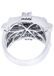 White Gold Mens Diamond Ring| 1.55 Carats| 16.98 Grams