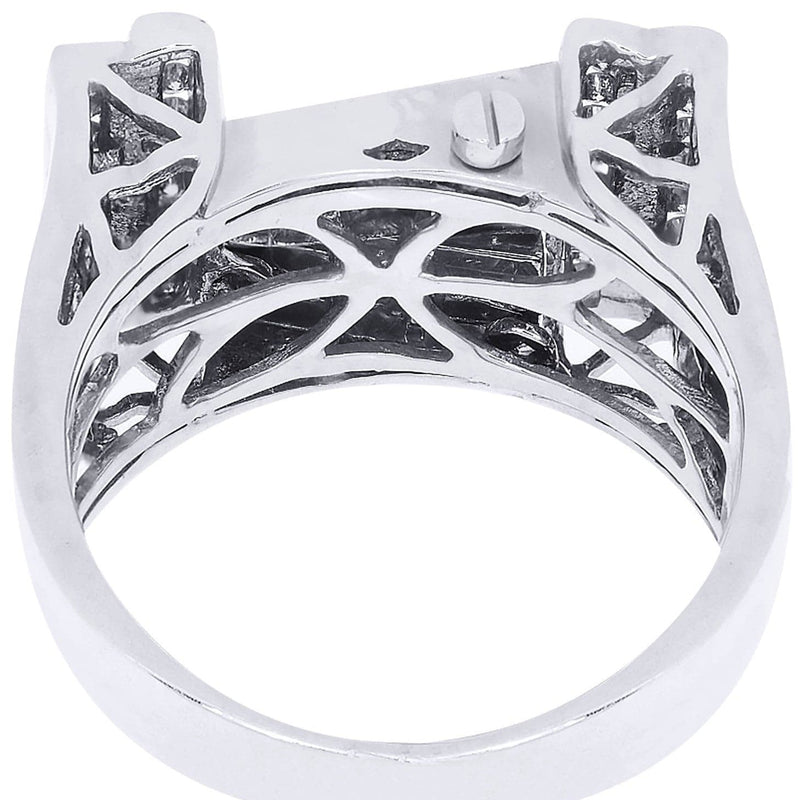White Gold Mens Diamond Ring| 1.22 Carats| 11.83 Grams