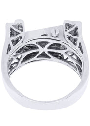 White Gold Mens Diamond Ring| 1.22 Carats| 11.83 Grams
