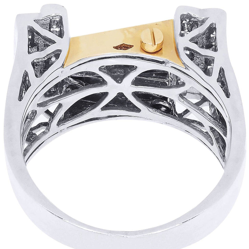 White Gold Mens Diamond Ring| 1.21 Carats| 11.74 Grams