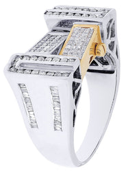 White Gold Mens Diamond Ring| 1.21 Carats| 11.74 Grams