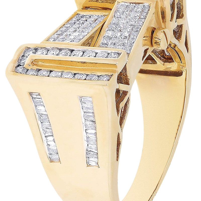 Mens Diamond Ring / Pinky Diamond Ring| 1.19 Carats
