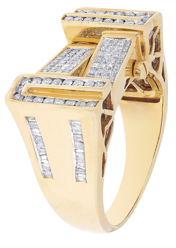 Mens Diamond Ring / Pinky Diamond Ring| 1.19 Carats