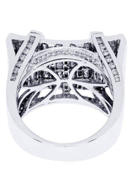 White Gold Mens Diamond Ring| 2.73 Carats| 21.09 Grams