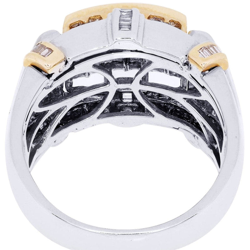 White Gold Mens Diamond Ring| 1.2 Carats| 12.95 Grams