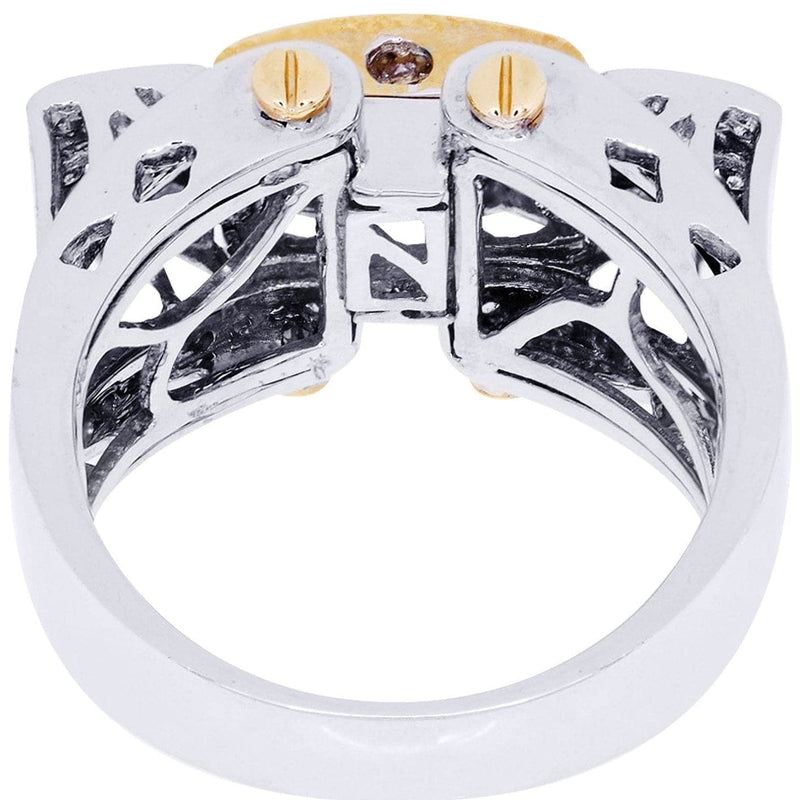 White Gold Mens Diamond Ring| 1.37 Carats| 13.37 Grams