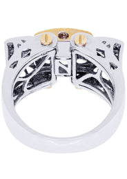 White Gold Mens Diamond Ring| 1.37 Carats| 13.37 Grams