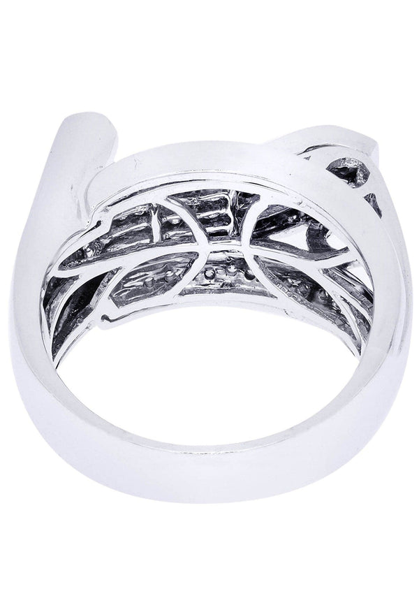 White Gold Mens Diamond Ring| 0.29 Carats| 12.55 Grams