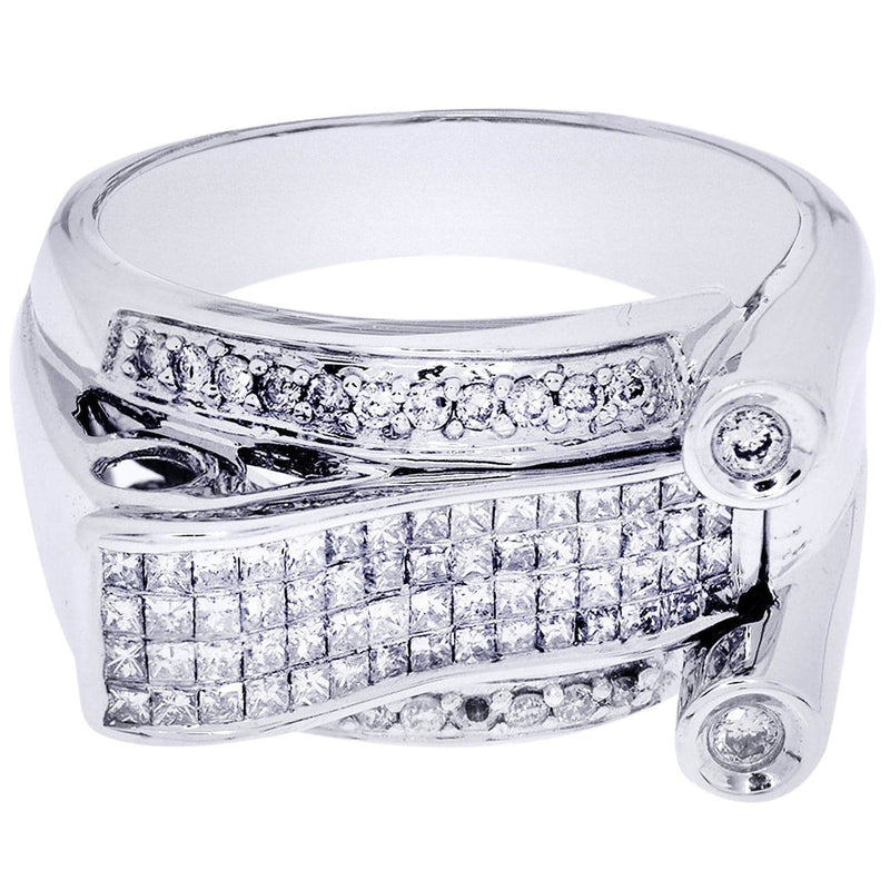 White Gold Mens Diamond Ring| 0.29 Carats| 12.55 Grams