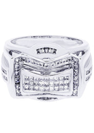 White Gold Mens Diamond Ring| 0.89 Carats| 13.65 Grams