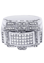 White Gold Mens Diamond Ring| 0.45 Carats| 16.78 Grams