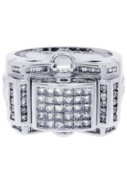 White Gold Mens Diamond Ring| 0.29 Carats| 16.25 Grams