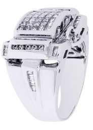 White Gold Mens Diamond Ring| 0.29 Carats| 16.25 Grams