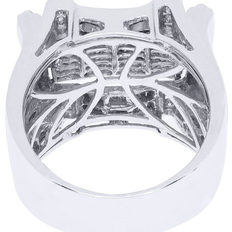 White Gold Mens Diamond Ring| 0.43 Carats| 17.78 Grams