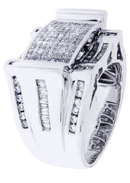 White Gold Mens Diamond Ring| 0.43 Carats| 17.78 Grams