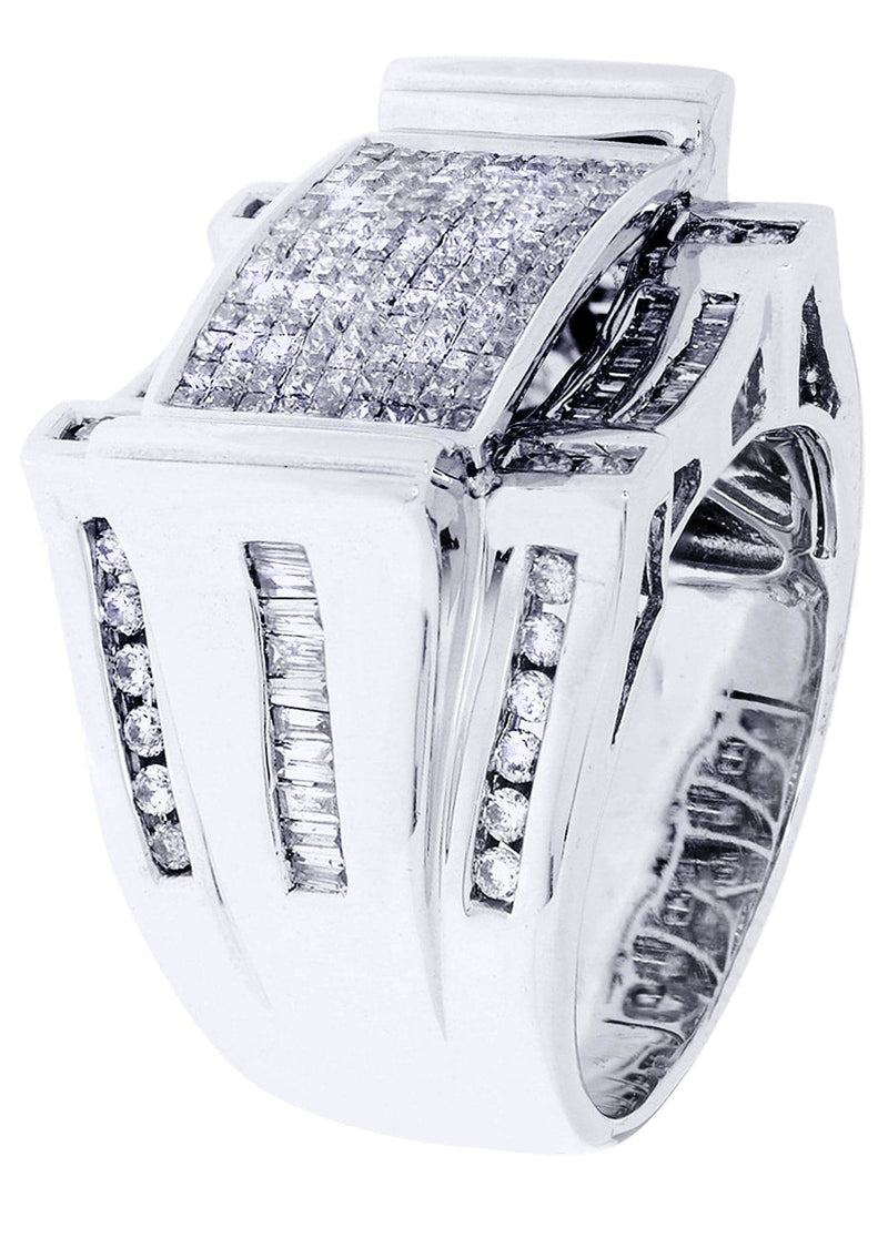 White Gold Mens Diamond Ring| 0.43 Carats| 17.78 Grams