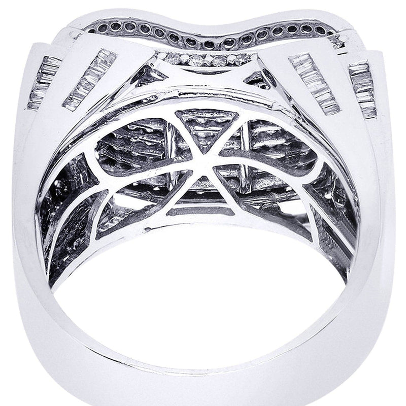 White Gold Mens Diamond Ring| 0.46 Carats| 17.2 Grams