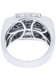 White Gold Mens Diamond Ring| 0.22 Carats| 14.17 Grams
