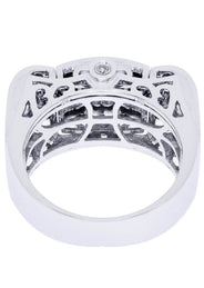 White Gold Mens Diamond Ring| 0.73 Carats| 12.18 Grams