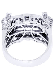White Gold Mens Diamond Ring| 0.72 Carats| 16.76 Grams