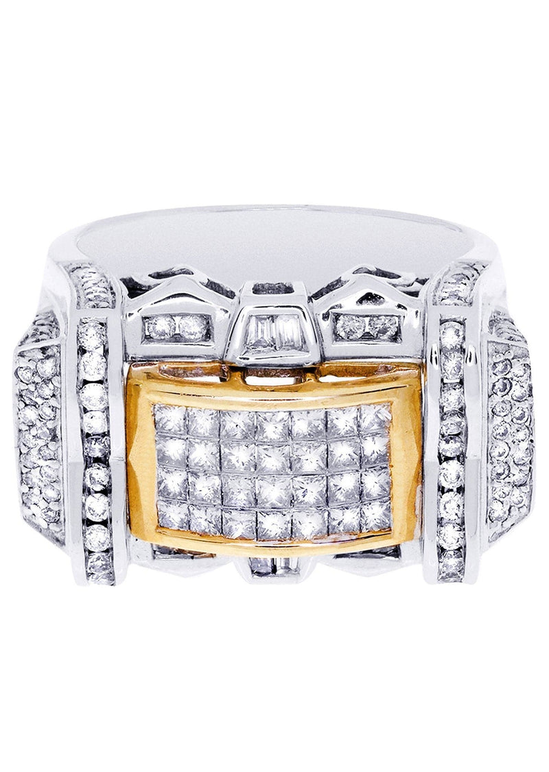 White Gold Mens Diamond Ring| 0.72 Carats| 16.76 Grams