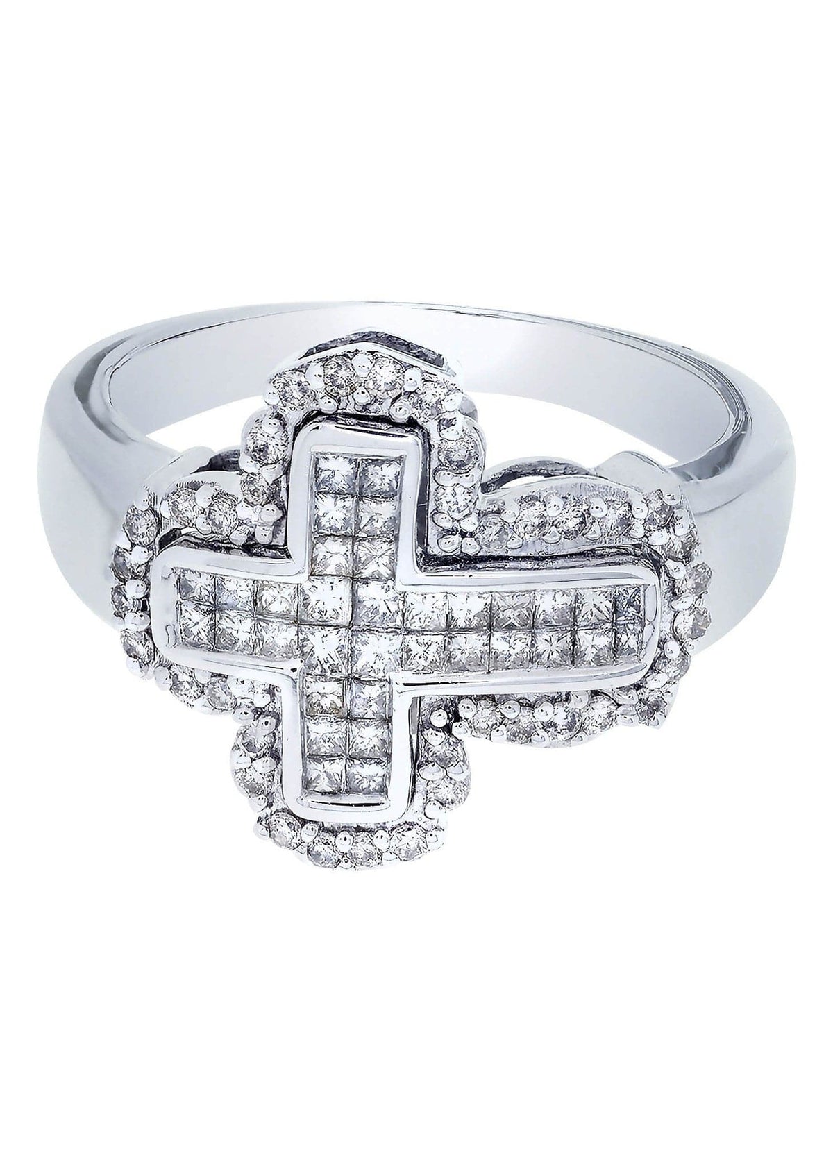 White Gold Mens Diamond Ring| 0.34 Carats| 8.06 Grams