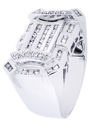 White Gold Mens Diamond Ring| 0.66 Carats| 17.59 Grams