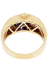 Mens Diamond Ring / Pinky Diamond Ring| 0.42 Carats